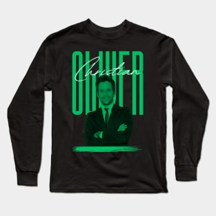 Christian oliver///original retro Long Sleeve T-Shirt